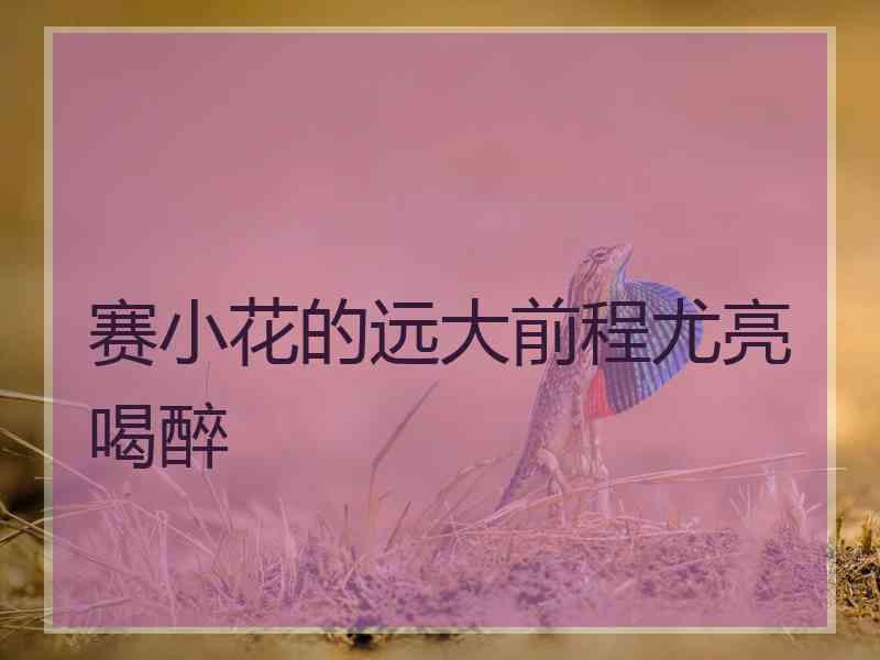 赛小花的远大前程尤亮喝醉