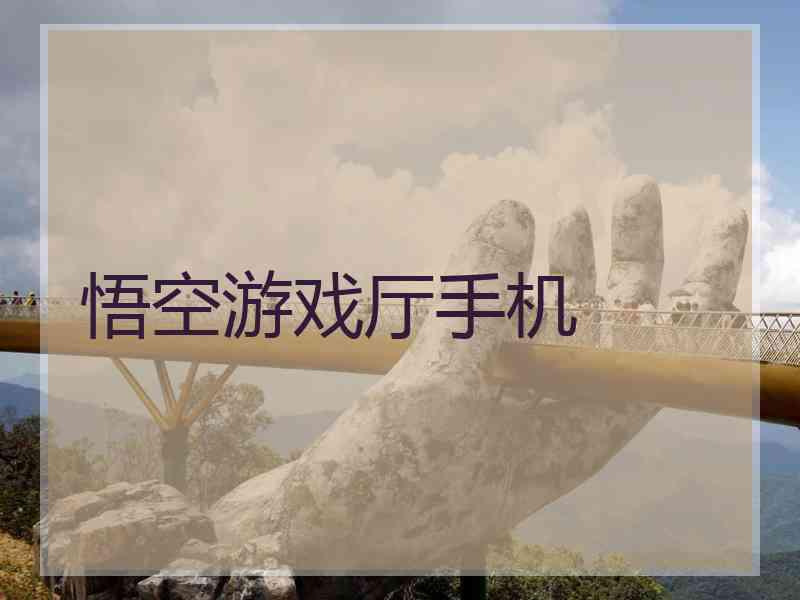 悟空游戏厅手机