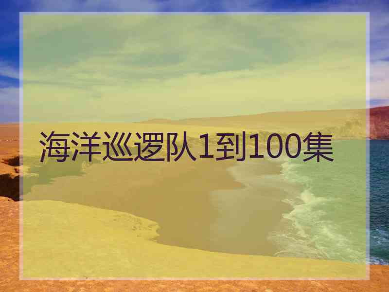 海洋巡逻队1到100集
