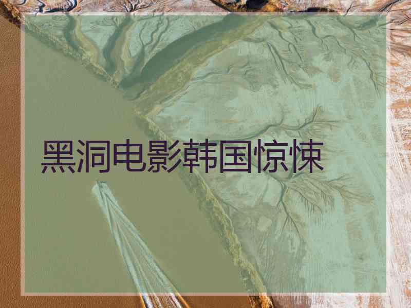 黑洞电影韩国惊悚