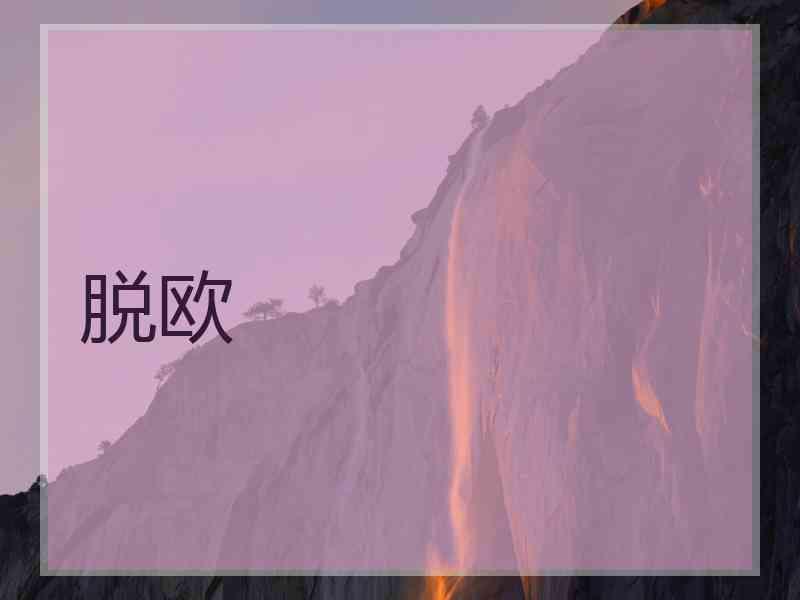 脱欧
