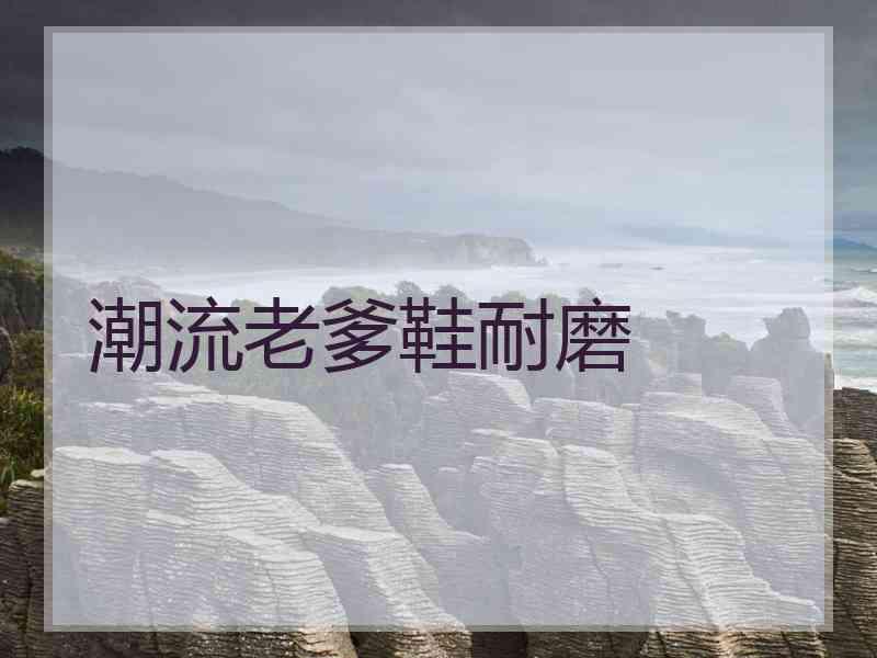 潮流老爹鞋耐磨