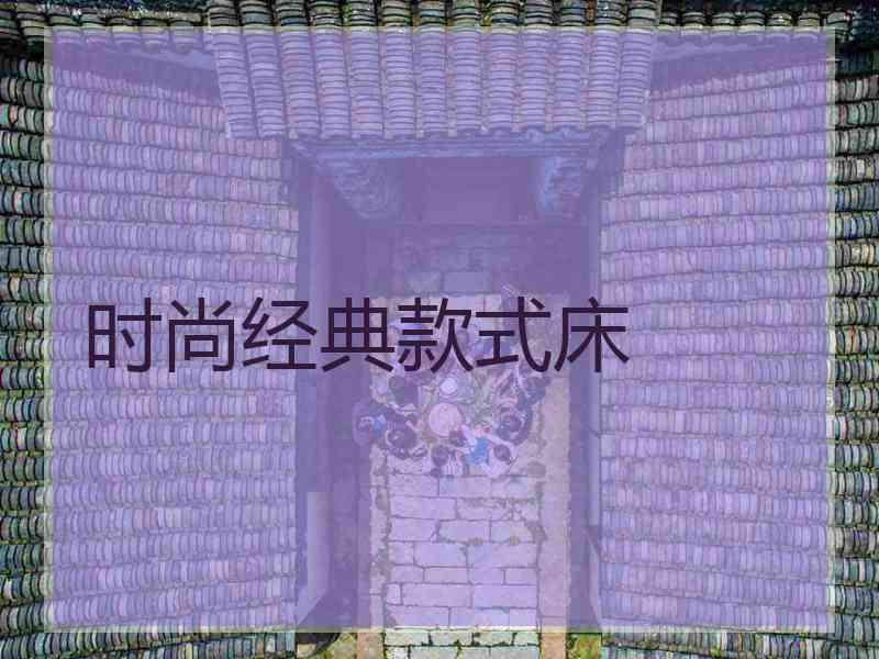 时尚经典款式床