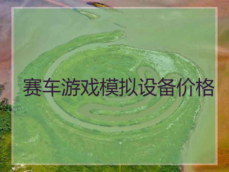 赛车游戏模拟设备价格