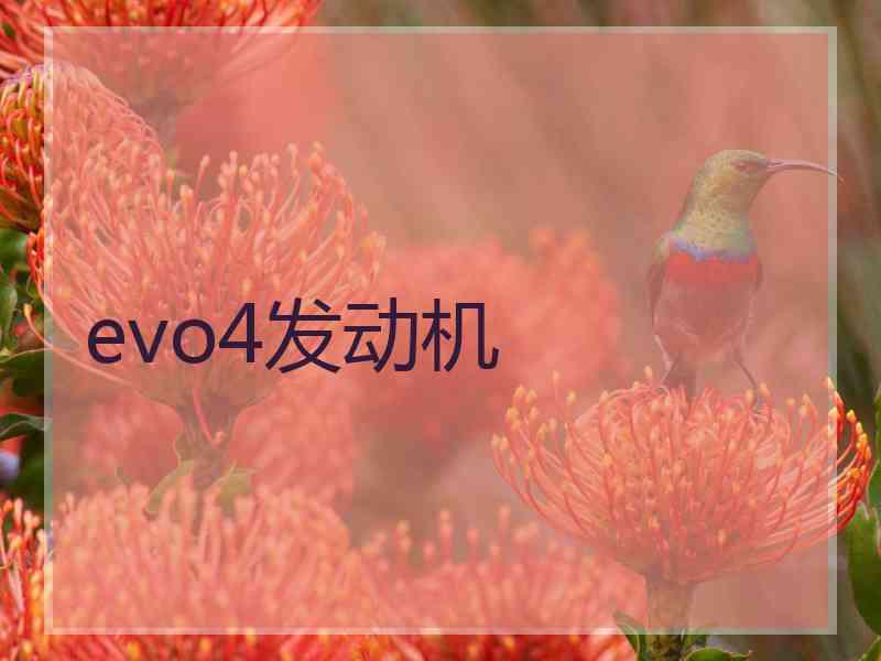 evo4发动机