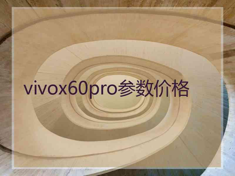vivox60pro参数价格