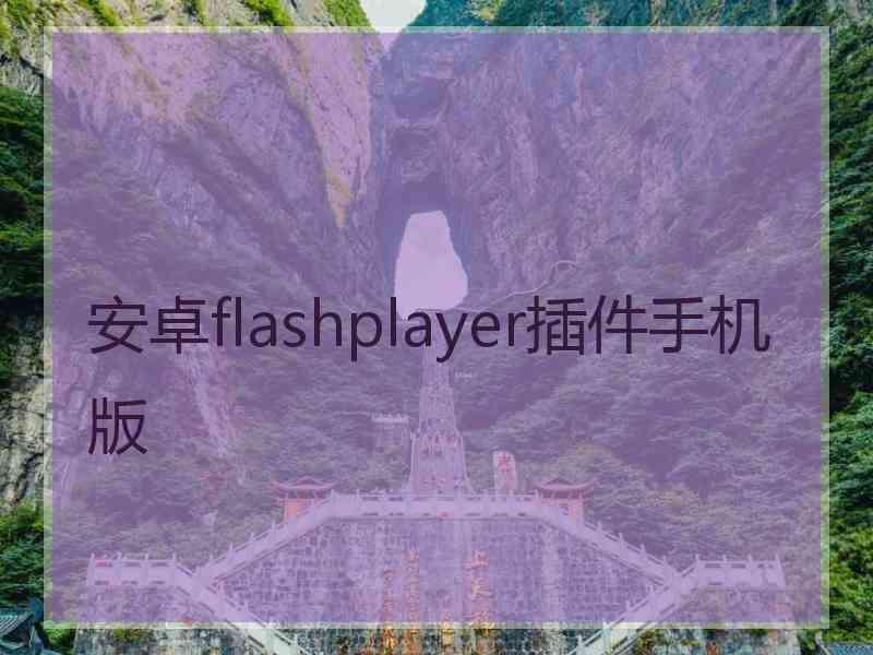 安卓flashplayer插件手机版