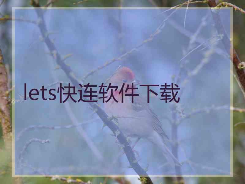 lets快连软件下载