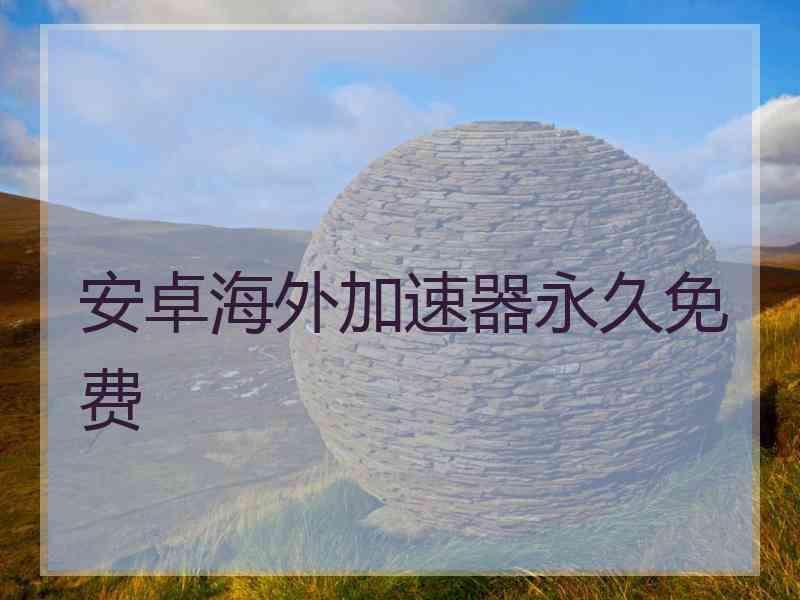 安卓海外加速器永久免费