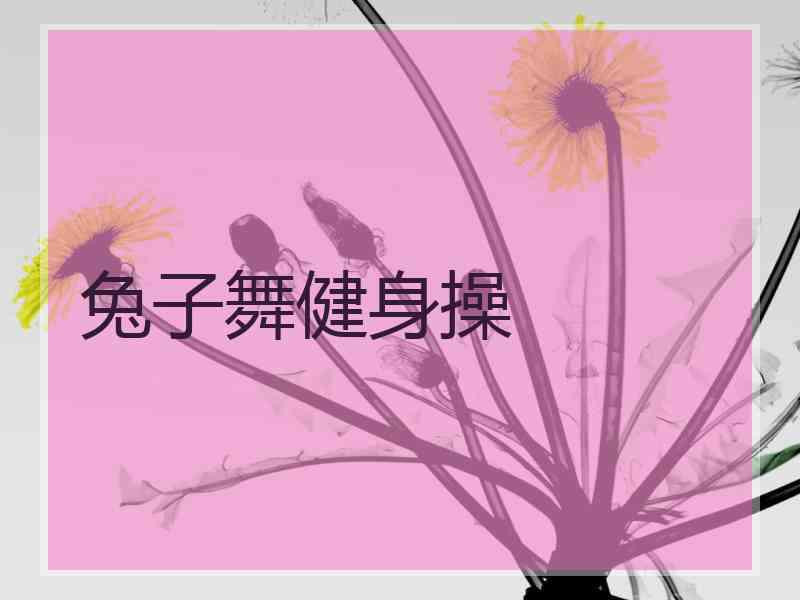 兔子舞健身操